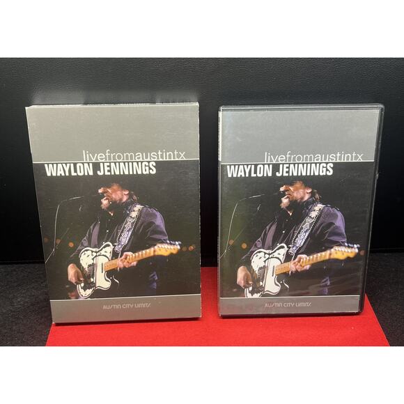 Waylon‎ Jennings - Live from Austin, Texas (DVD, 2006 W/ Insert) - Picture 1 of 5
